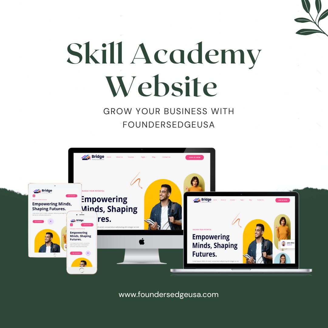 Skill Academy Website