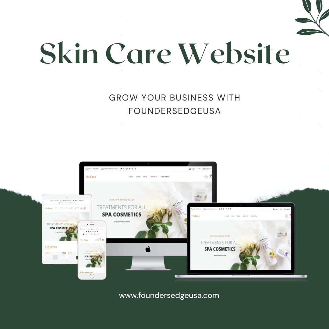 skin care website